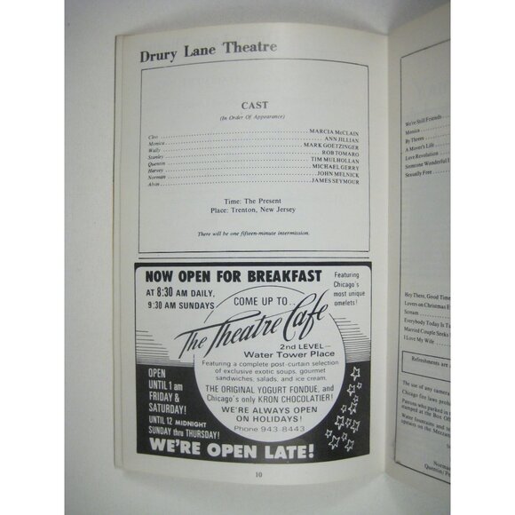 I Love My Wife Stagebill 1979 Lane theater Louis Rego Mark Goetziner Stewart - Picture 4 of 6